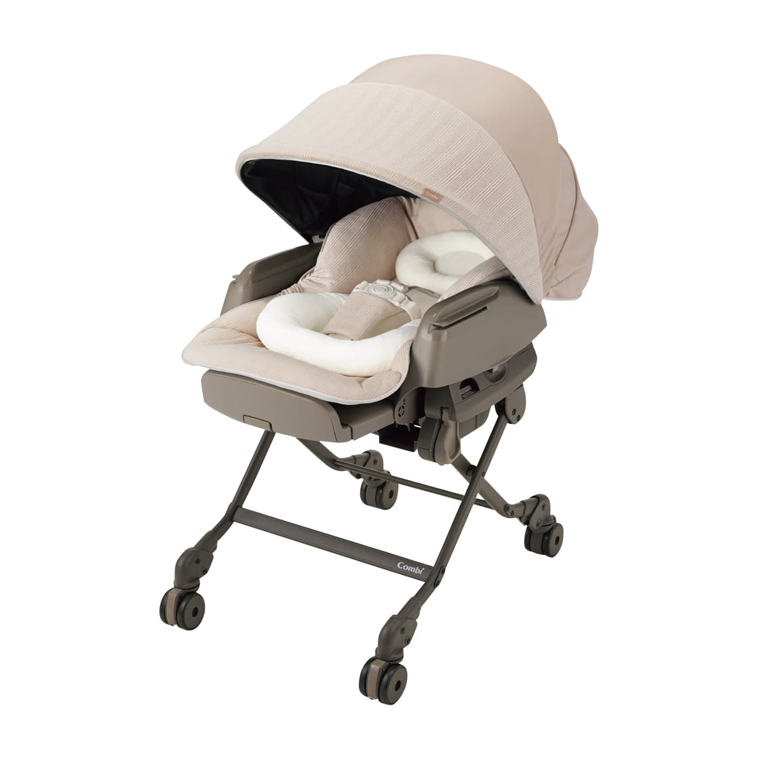 ネムリラ BED?LONG 117554(ミルキーベージュ) 1台 コンビ ミルキーベージュ 25-4856-00 体重計 ベビー..