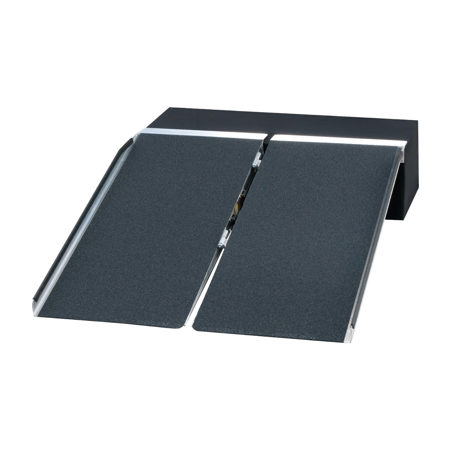 ポータブルスロープ(アルミ2折式) PVS240(240CM) 1台 イーストアイ 25-4766-05 スロープ 車いす用