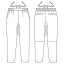 HYUGGEテーパードパンツ HAK020-8(アースベージュ) 1枚 カーシーカシマ アースベージュ サイズM25-6509-0203 診察衣 スクラブ 男女...