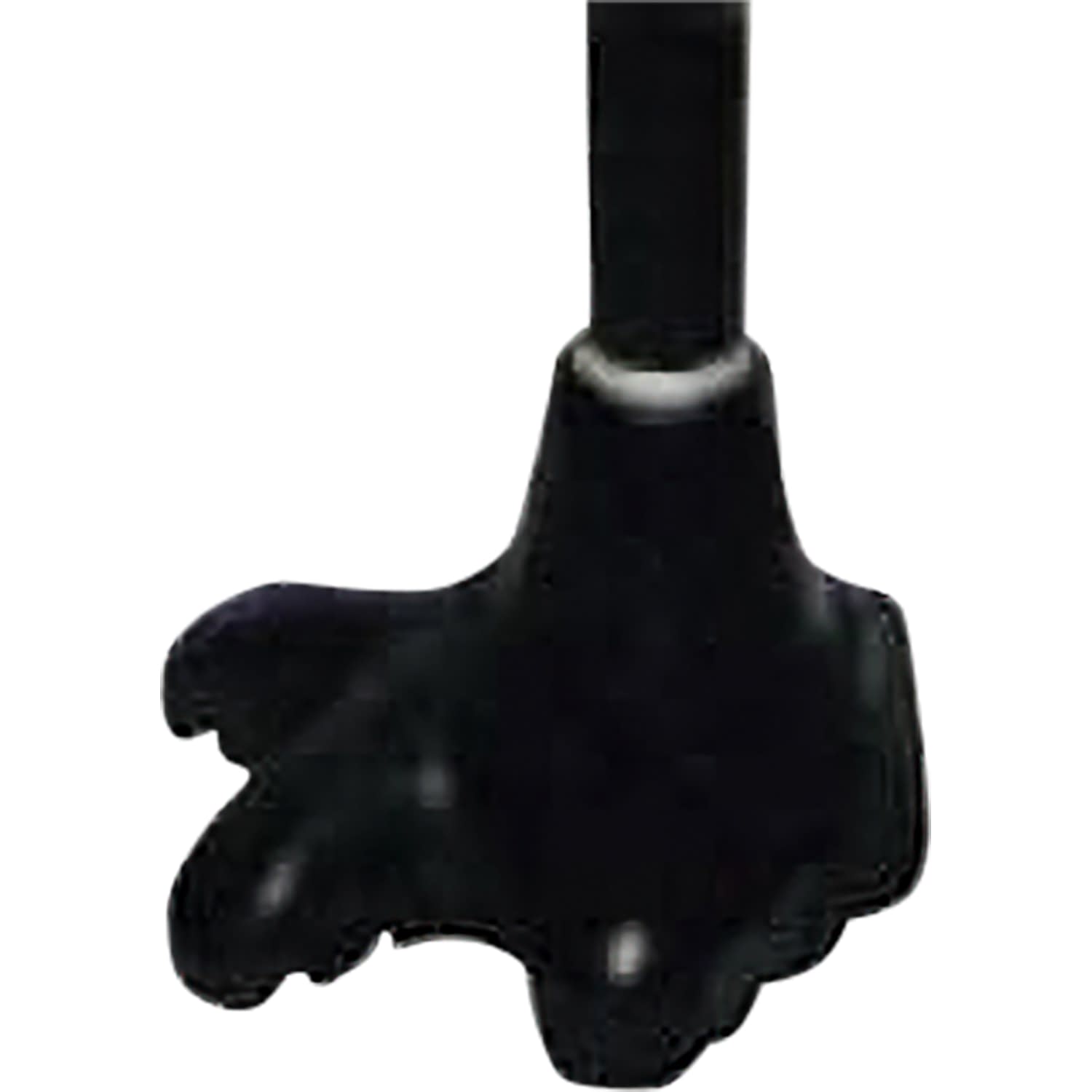 松葉杖ロフストランドクラッチ用石突 C022(ブラック)ダイ 1個 ケアリング ブラック 25-4966-10 ステッキ ロフストランドクラッチ 杖