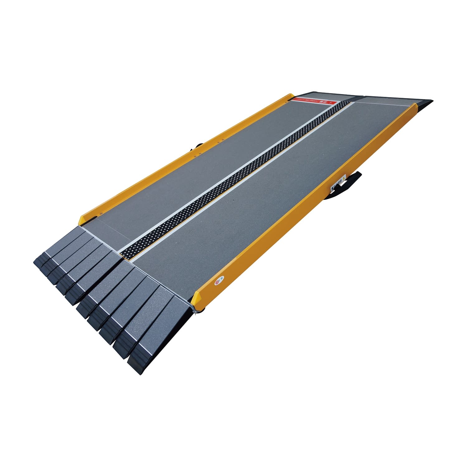 車いす用スロープ段ない・ス FK 634-200(L2800MM) 1台 シコク グレー 25-4769-04 スロープ 車いす用