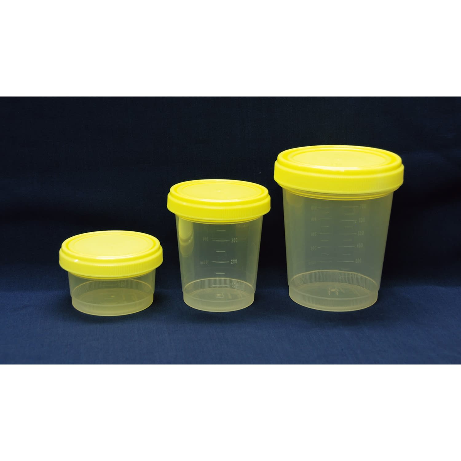 LVセキュリティ・クリーンコンテナ 07-2847(1000ML)10コ 1袋 DELTALAB キャップ＝イエロー 25-6100-02 ..