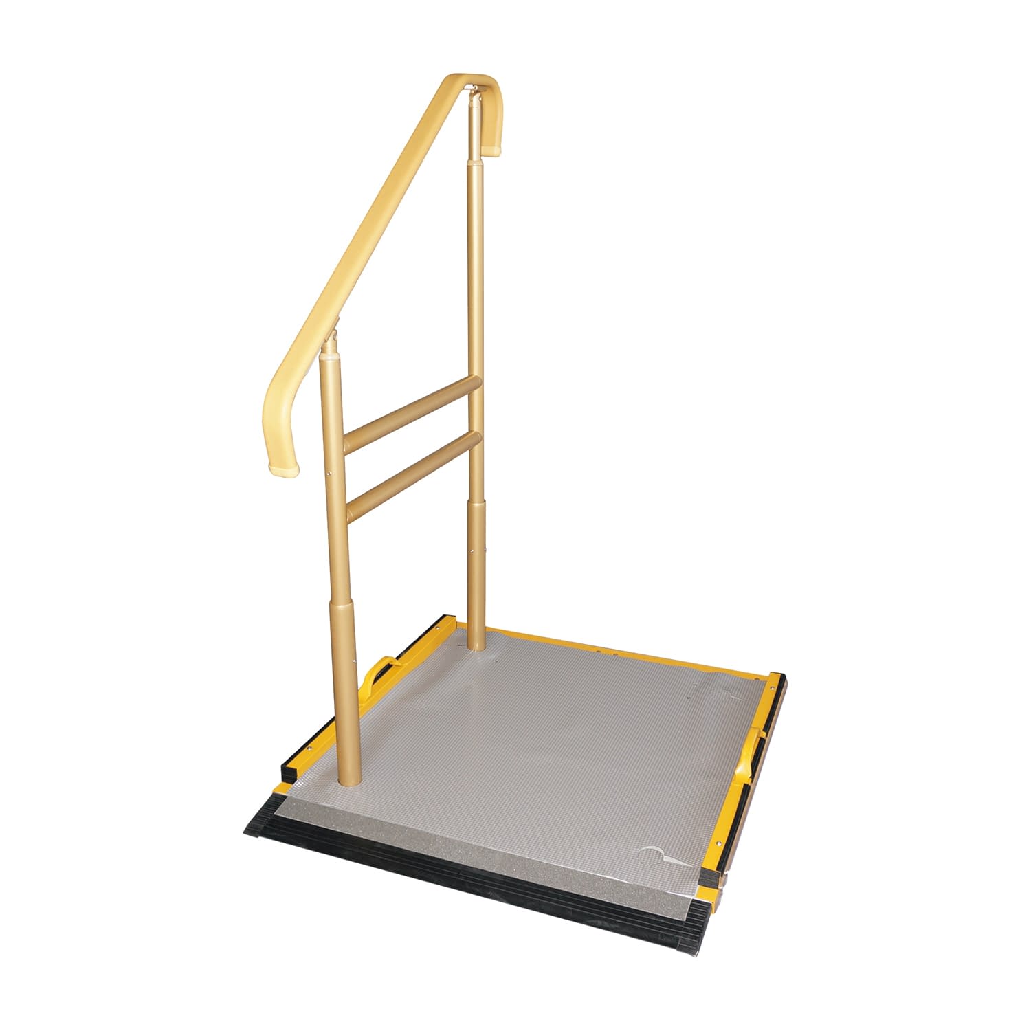 ベストサポート手すり微笑の秋桜EX 633-122(2-2) 1台 シコク ライトブラウン 25-6793-05 スロープ 車いす用