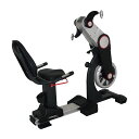 ハンドサイクルバイク DK-8723R 1台 大広 ブラック 25-6768-00 トレーニング用品 トレーニングマシン リハビリ用品(2)