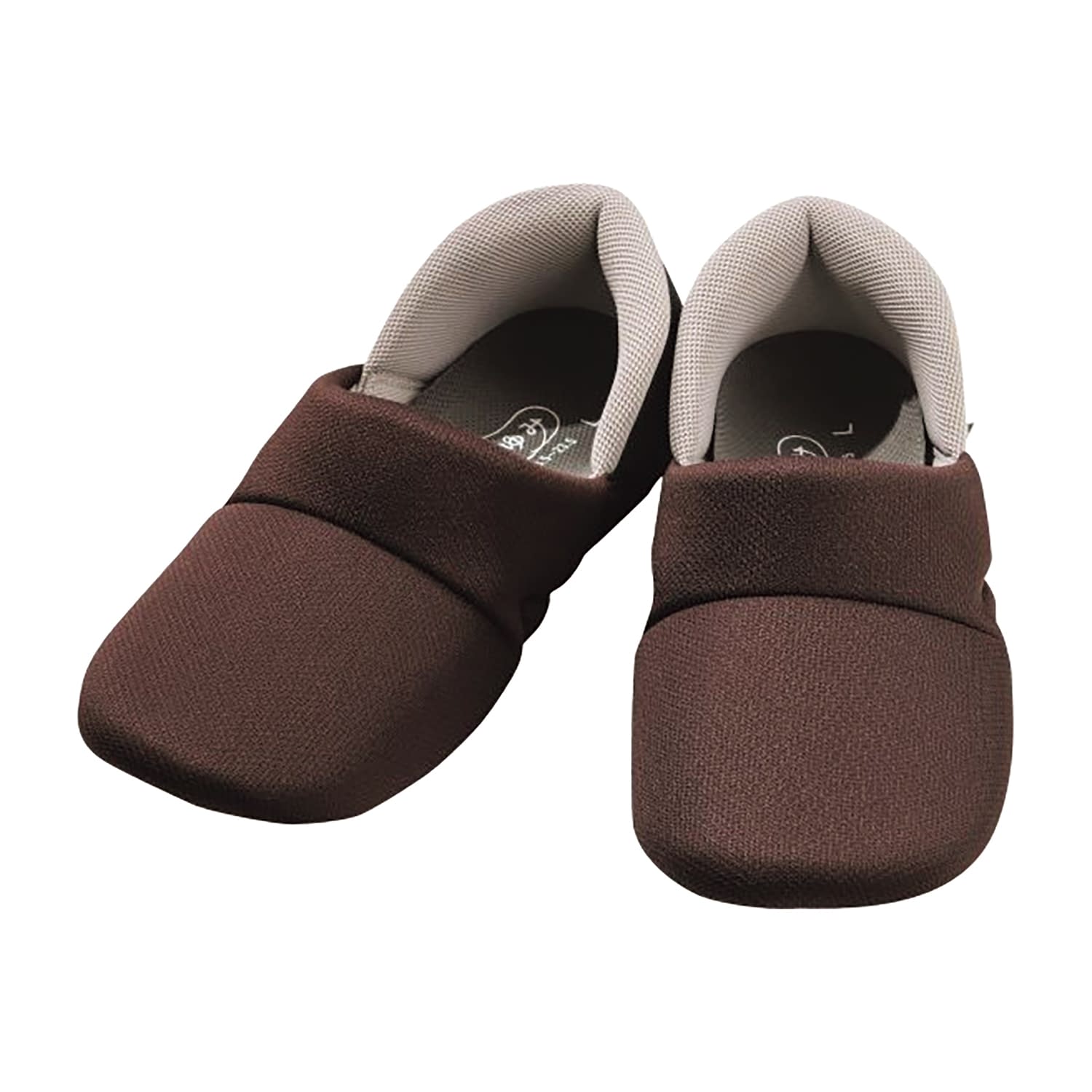 あゆみ かかとスポッと(両足) 2239(L)ブラウン 1足 徳武産業 ブラウン 25-5799-02 くつ リハビリシュー..