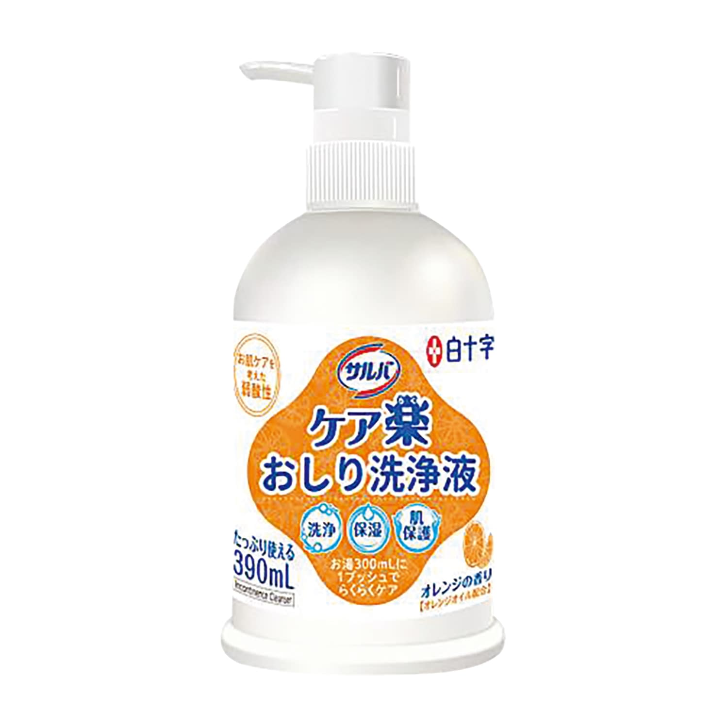 サルバ ケア楽おしり洗浄液 42662 1本 白十字 25-4639-00 おしりふき 介護用品 お尻ケア 清潔保持 皮膚..