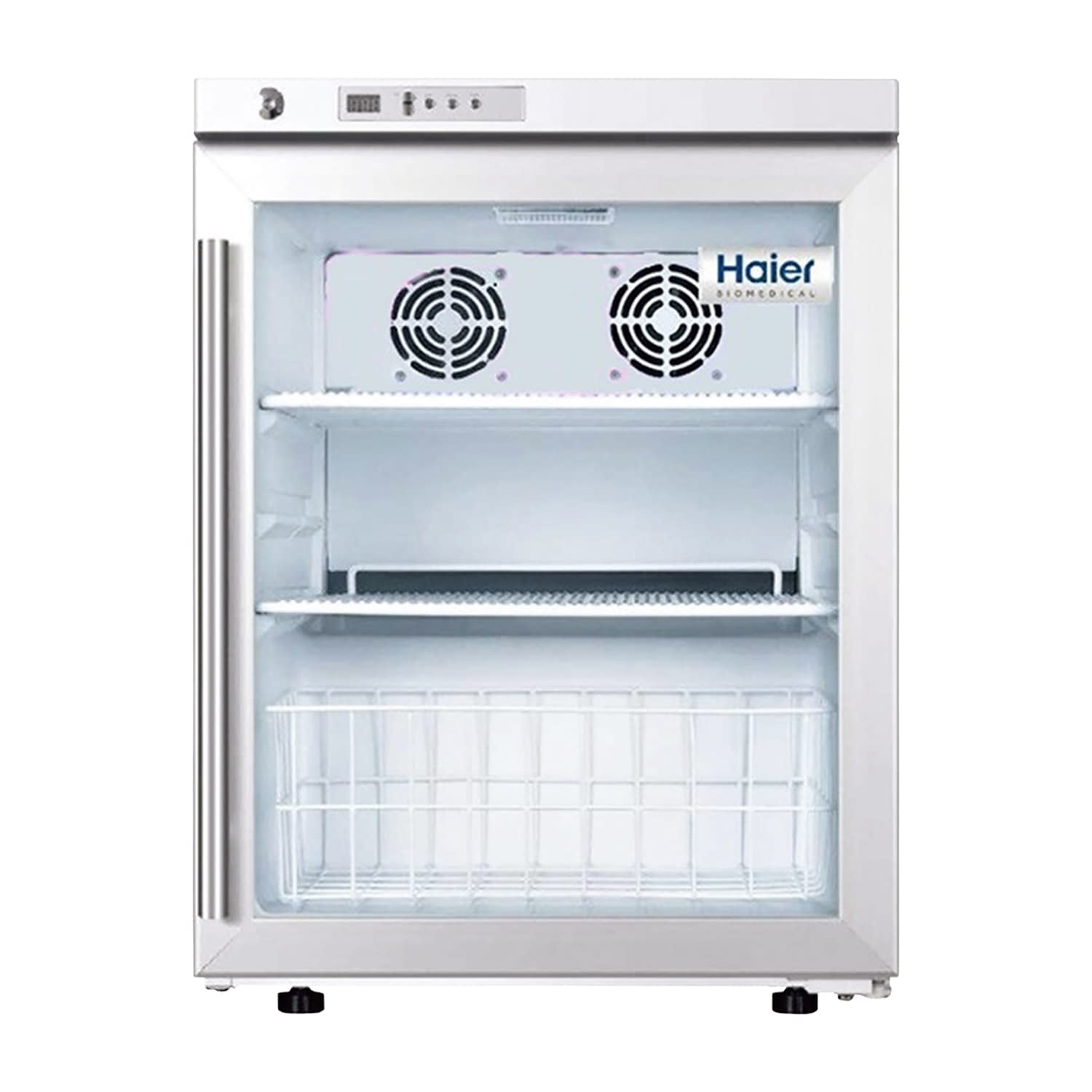2～8℃薬品冷蔵庫(変圧器付) HYC-68A(60HZ) 1台 Haier Biomedical ホワイト 25-5517-01 保冷庫 検査室 薬用冷蔵ショーケース 冷蔵ショーケース