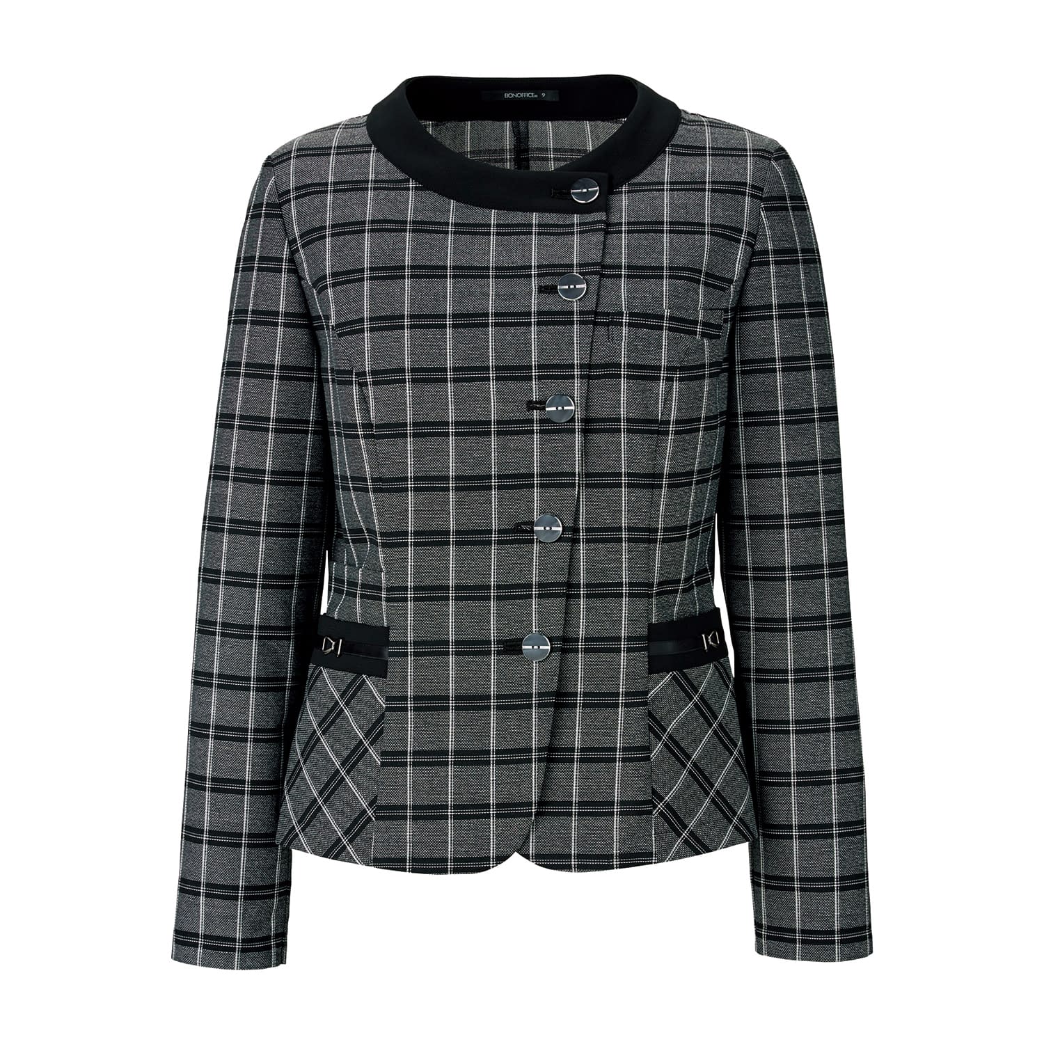 ソフトジャケット AJ0272-30(13G)モノトーン 1枚 ボンマックス モノトーン 25-6582-04 事務服 ジャケット 事務服