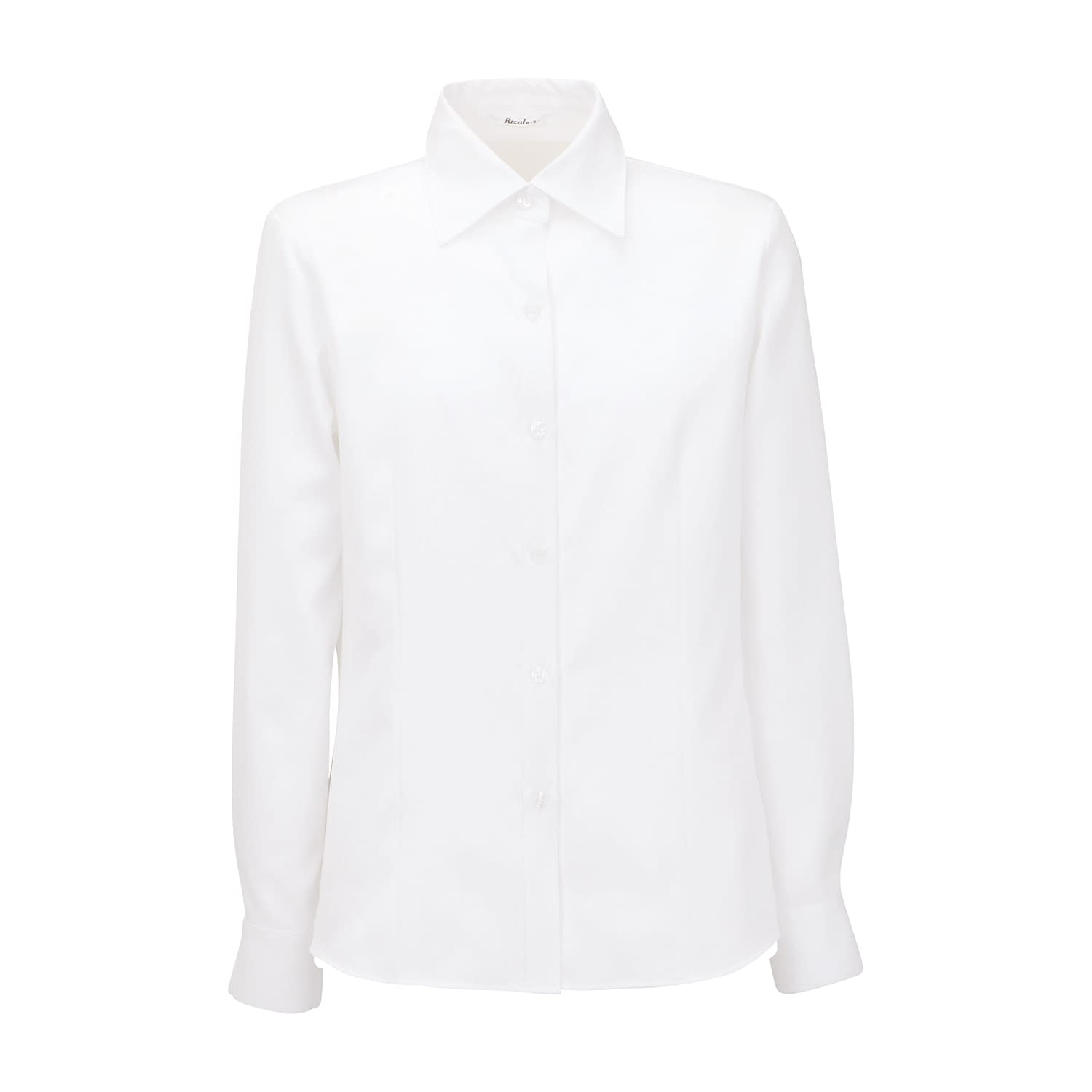 長袖ブラウス RB4136-15(19G)ホワイト 1枚 ボンマックス ホワイト 25-6586-25 事務服 ブラウス 事務服