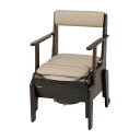 家具調トイレ座楽コンパクト PN-L23207(ソフトベンザ) 1台 パナソニック 25-4673-01 トイレ ポータブルトイレ 樹脂製(4)