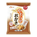 やわらかおかき(砂糖しょうゆ味) 80G(12フクロイリ) 1箱 フードケア 25-6698-02 栄養補助飲料 おかき お茶のお供 米菓 手土産 和風 おやつ 和菓子 ギフト 国産米 伝統菓子