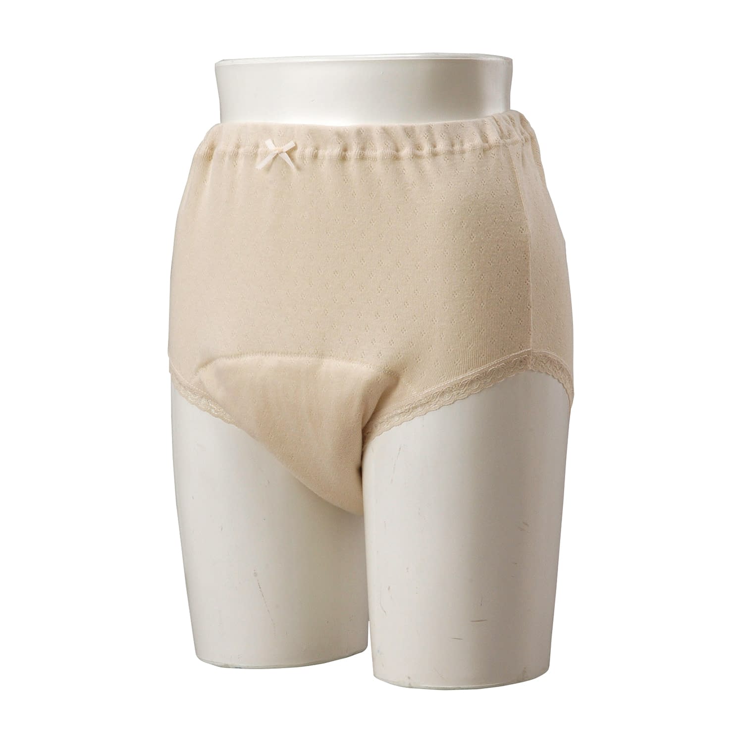 安心腰ゴムショーツ 150cc H4517(LL)ベージュ 1枚 ニシキ ベージュ 25-4662-02