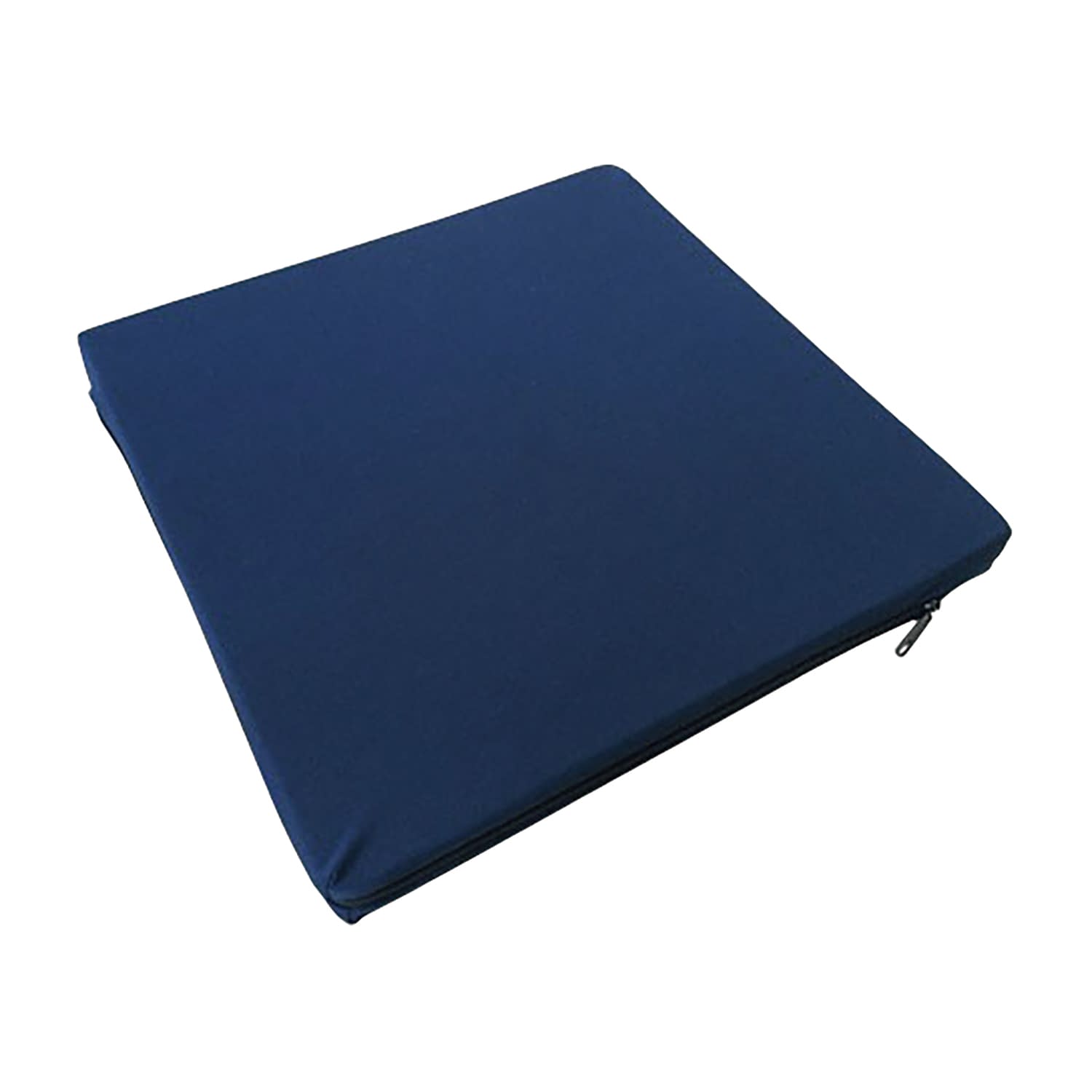 コンフォートクッション(通気タイプ) KCU-BH(40X40X4CM) 1枚 ライフモア 濃紺 25-4760-00 クッション 車いす用 車いす用クッション