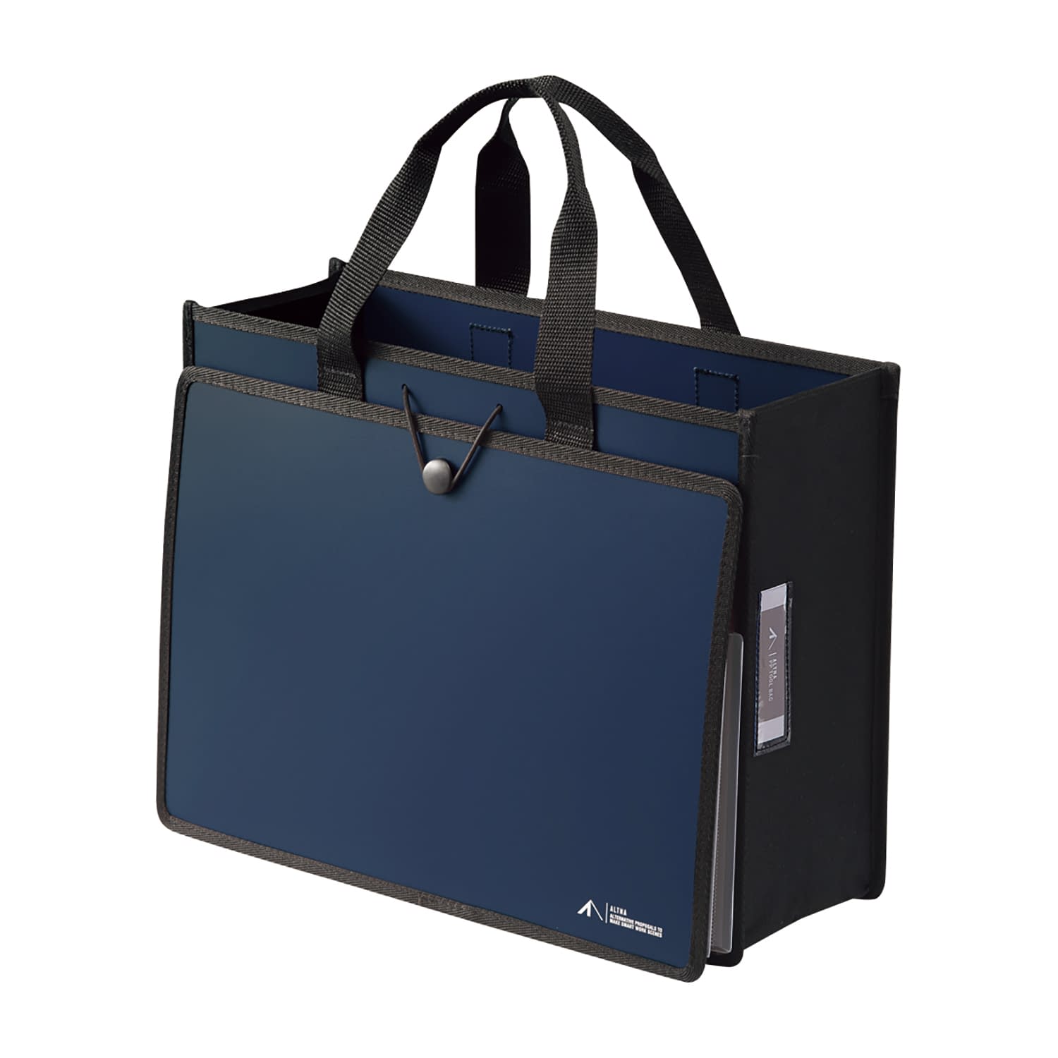 ツールバッグ(P．P．) A7773-11(ネイビー) 1個 LIHITLAB． ネイビー 25-5116-01 バッグ ヘルパーバッグ 訪問看護用バッグ