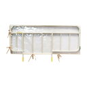 あんしん透明ベッド柵カバー MT-2008 1個 丸田シャツ 透明 25-5622-01 ベッドサイドガード ベッド用オプション サイドレールカバー ベビーセーフティ ベッド安全 乳幼児保護 子供部屋 快適安眠 寝室安全 寝具アクセサリー 赤ちゃん用品