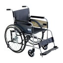 車いす(アルミ製) VA-0DX VCJ00022(クロレザー) 1台 ミキ 黒レザー 25-5142-00 車いす アルミ製 車いす 介助用 車いす 自走用 車いす 低床