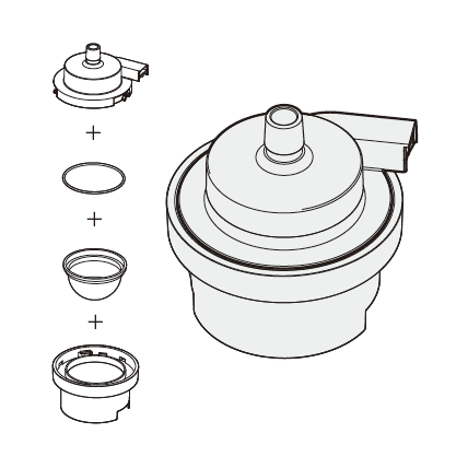 ●超音波式ネブライザ用の霧化セット●品番:NEB-NZU-78松吉医科器械｜総合カタログ｜医療・介護・ドクター・ナース