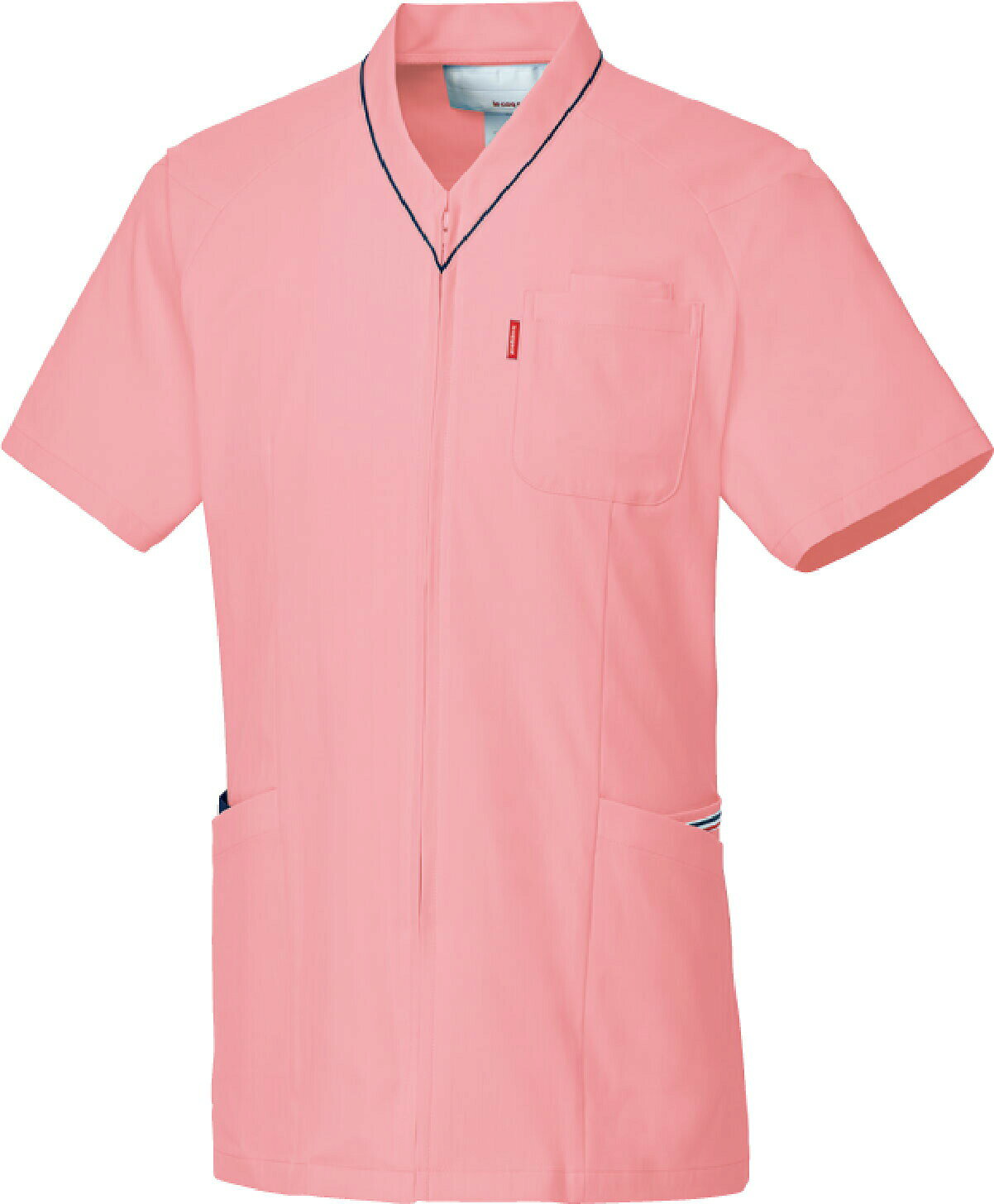 ルコックユニセックスVネックスクラブ UQM1529 (ピンク) 明石SUC 医療 看護