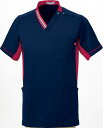 ルコック ニットスクラブ UZL3092 (ネイビー) 明石SUC 医療 看護 医療服 看護服 ユニフォーム 女性用 男性用 プロフェッショナル 医療現場 病院用 メディカルウェア ヘルスケア