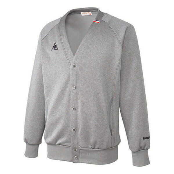 ルコック 裏パイルカーディガン UZL6021-21 (グレーモク) 明石SUC 医療 看護 ジャージ ゴルフ スポーツウェア メンズファッション 介護服 ユニ...