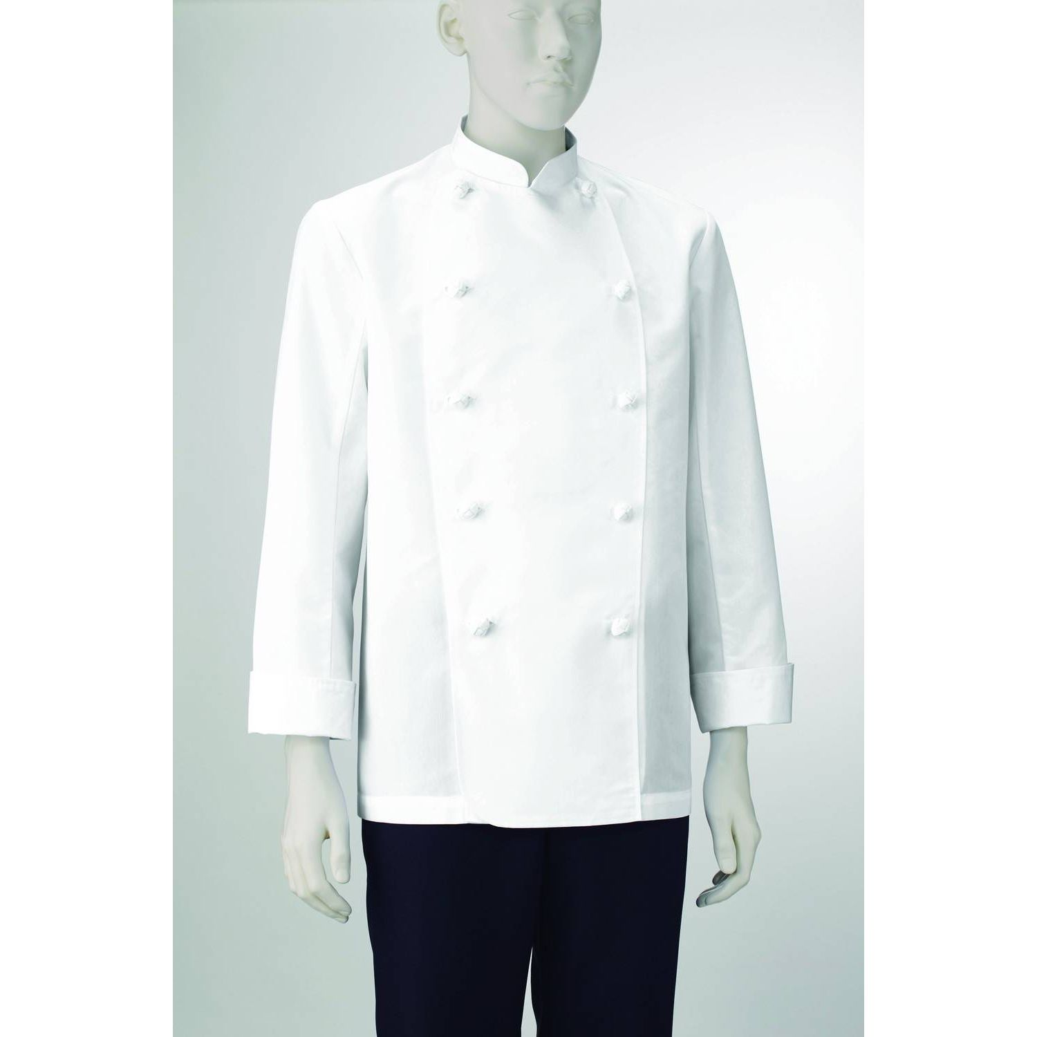 男子コックコート長袖