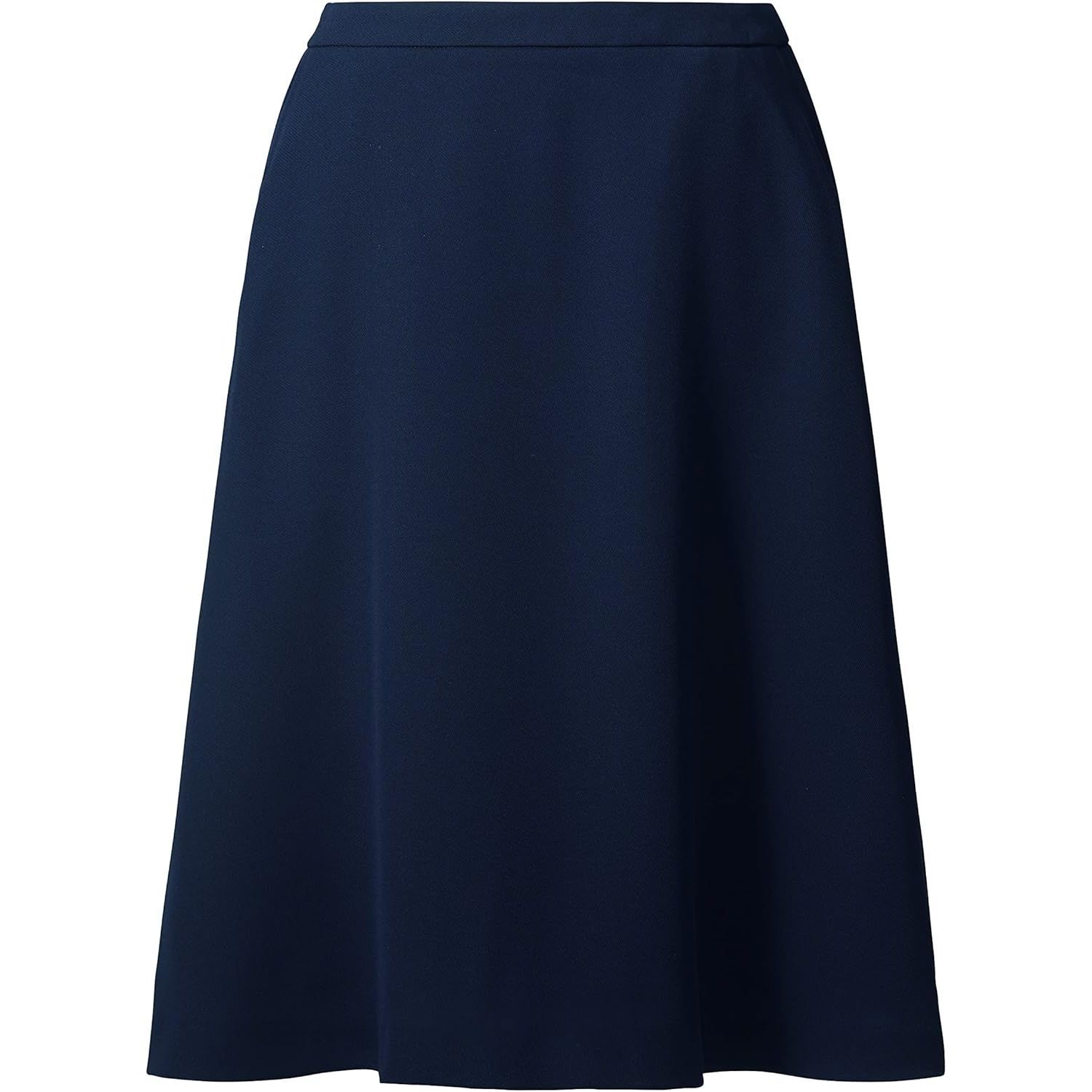 フレアスカート 9号 ESS842-2(ネイビー)