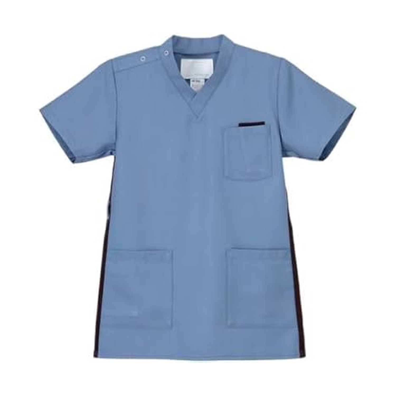 男女兼用上衣 スクラブ 23-7808-0108 ブルー NEW SONG(ナガイレーベン) RT-5062(M)