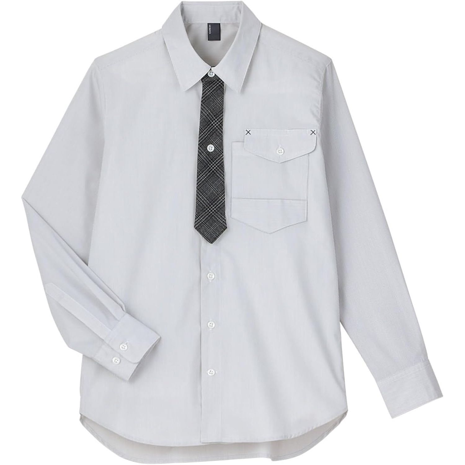 長袖シャツ 3L CWY198-11(ホワイト)