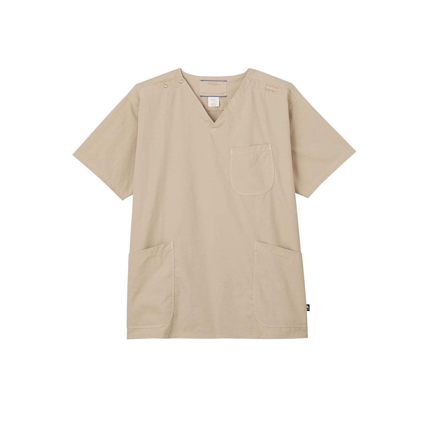 スクラブ L 7085SC-10(ベージュ)