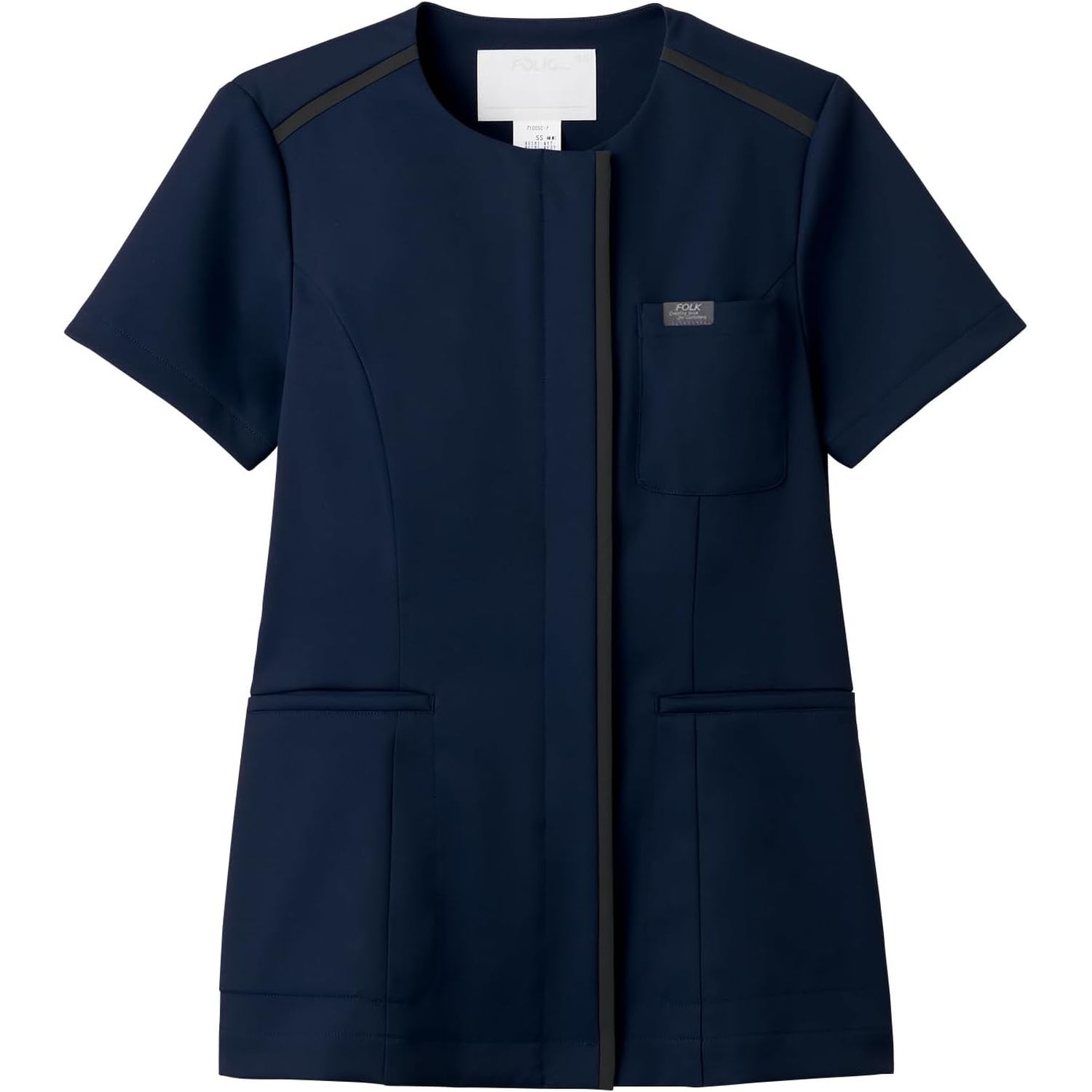 UNISEXジップスクラブ 4L 7100SC-17(ダークネイビー)