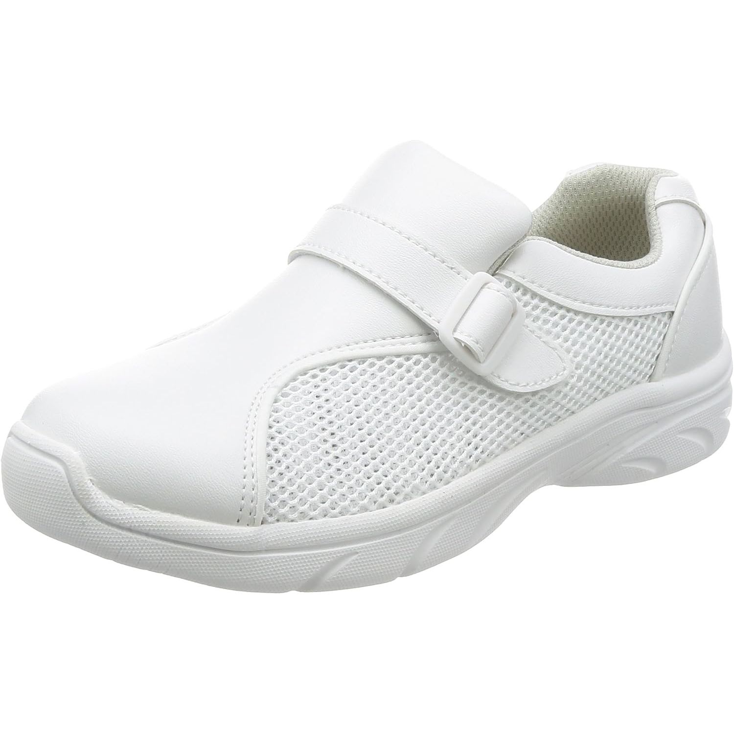 シューズ プレーンメッシュ 22．0cm 840(ホワイト)