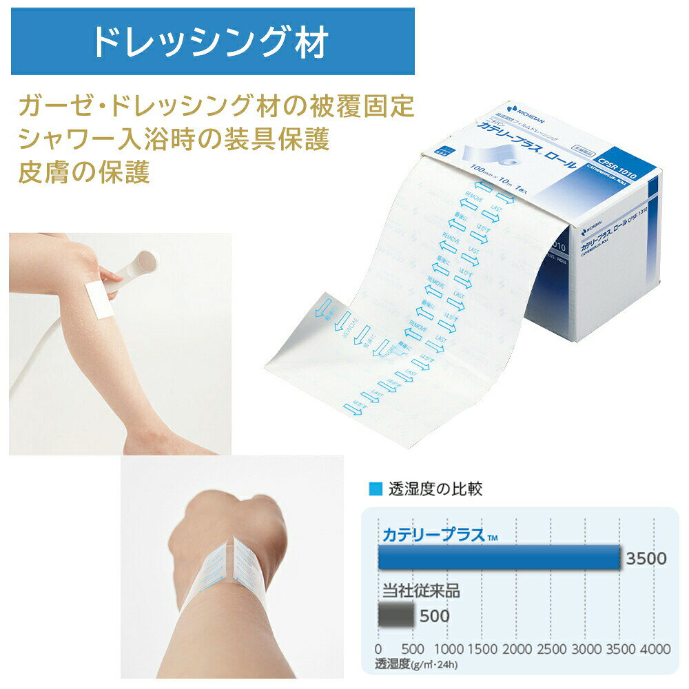 ニチバン カテリープラス ロール 皮膚保護 創傷保護 低刺激 医療 病院 クリニック ...