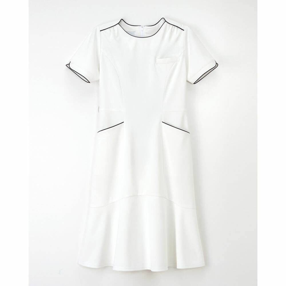 ワンピース LH-6247 S オフTネイビー ナガイレーベン