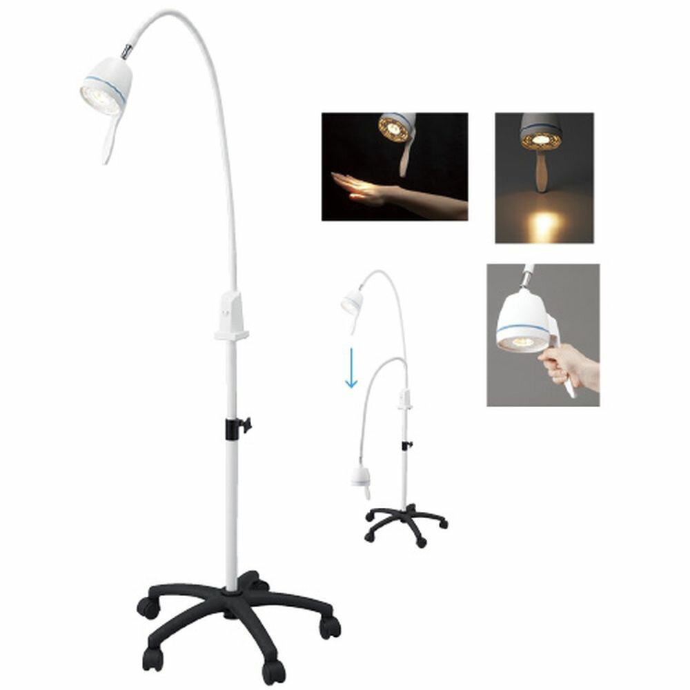 ハロゲン照明灯 BOR-51001 LID LED照明灯 照明灯 クランプ式照明灯 23-6033-