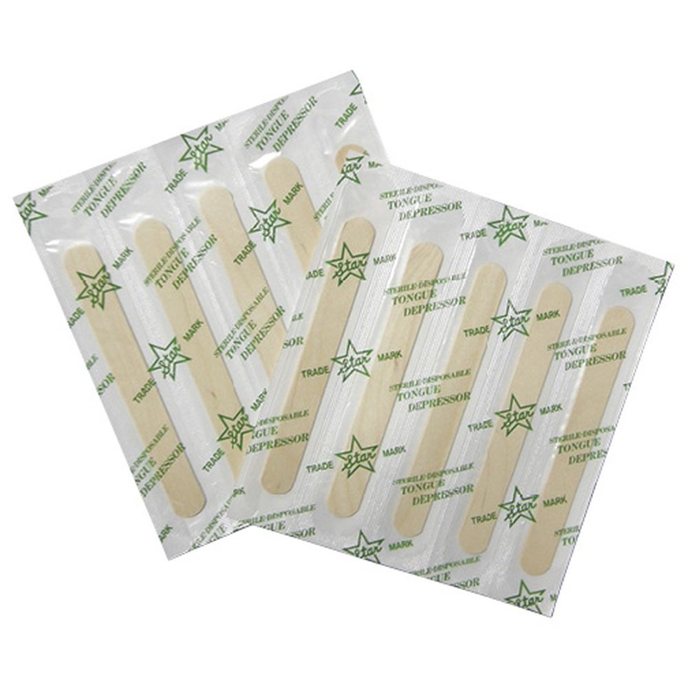 スターディスポ舌圧子 木製 200マイイリ 17X150MM 星盛堂医療器工業 舌圧子 木製舌圧子 ディスポ舌圧子 02-3310-00 舌診 施設向け 医療用品 口腔ケア 医療機関 滅菌不要 素材感 安全材料 単回使用 厚さ2mm