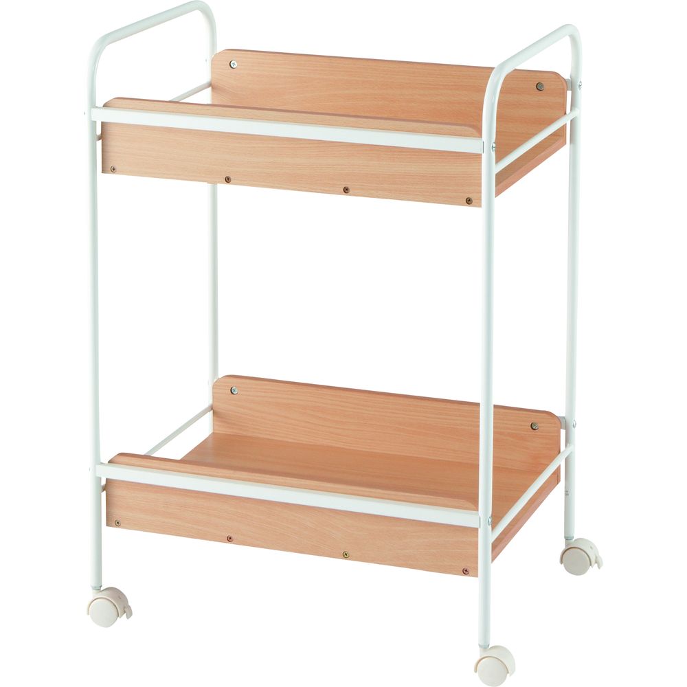 ウッド脱衣ワゴン YS-207 ナチュラル 林製作所 脱衣カゴ 23-5286-00 収納ワゴン 家具 インテリア 収納..