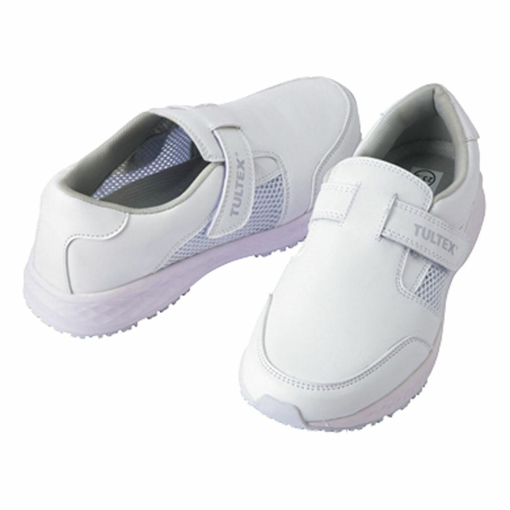 静電耐滑メディカルシューズ（男女兼用25CM 861406-001（ホワイト） 24-8155-0007 松吉医療総合カタロ..