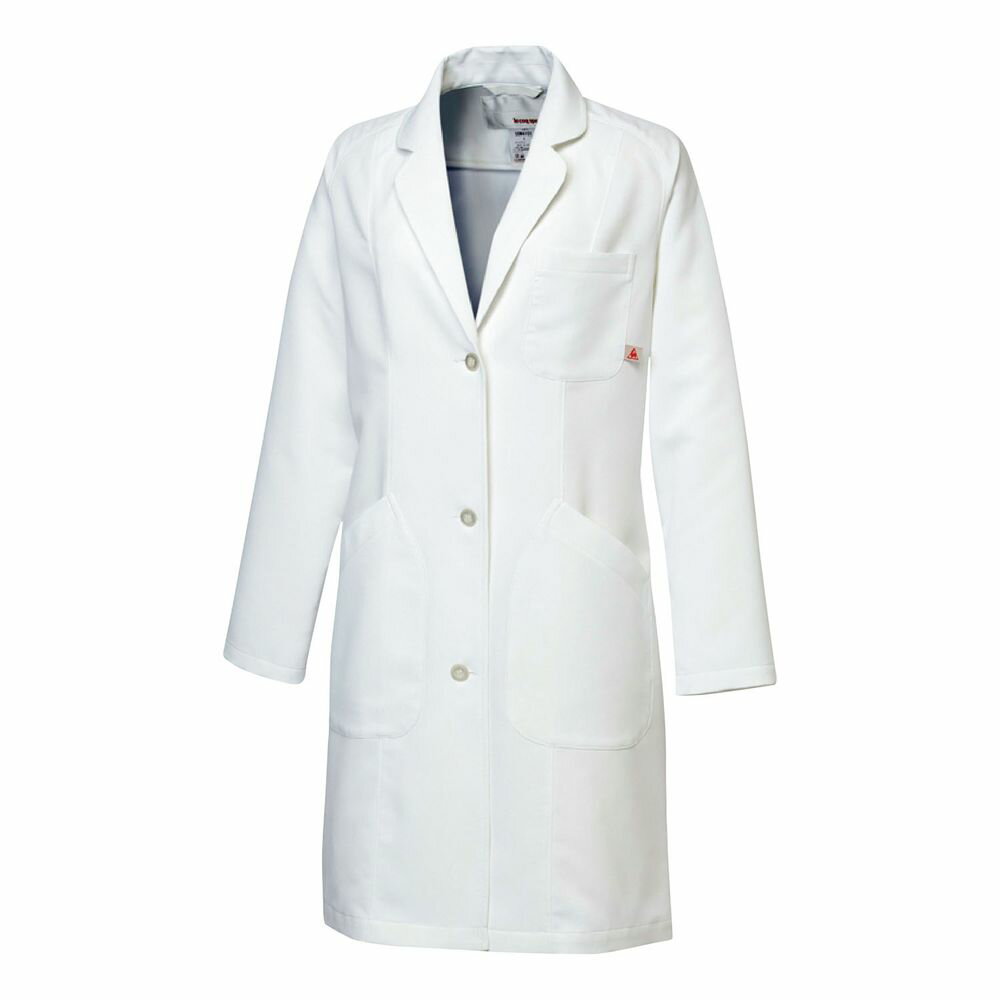 ルコック レディスドクターコートS UQW4101-1（バニラ） 24-5278-0001 松吉医療総合カタログ｜マツヨシ