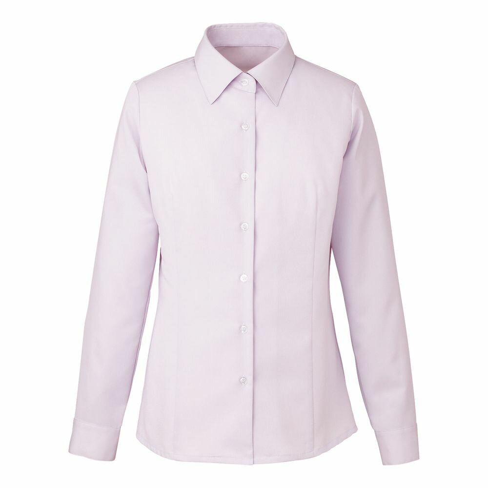 長袖シャツブラウス17号 EWB432（ピンク） 24-8162-0207 松吉医療総合カタログ｜マツヨシ