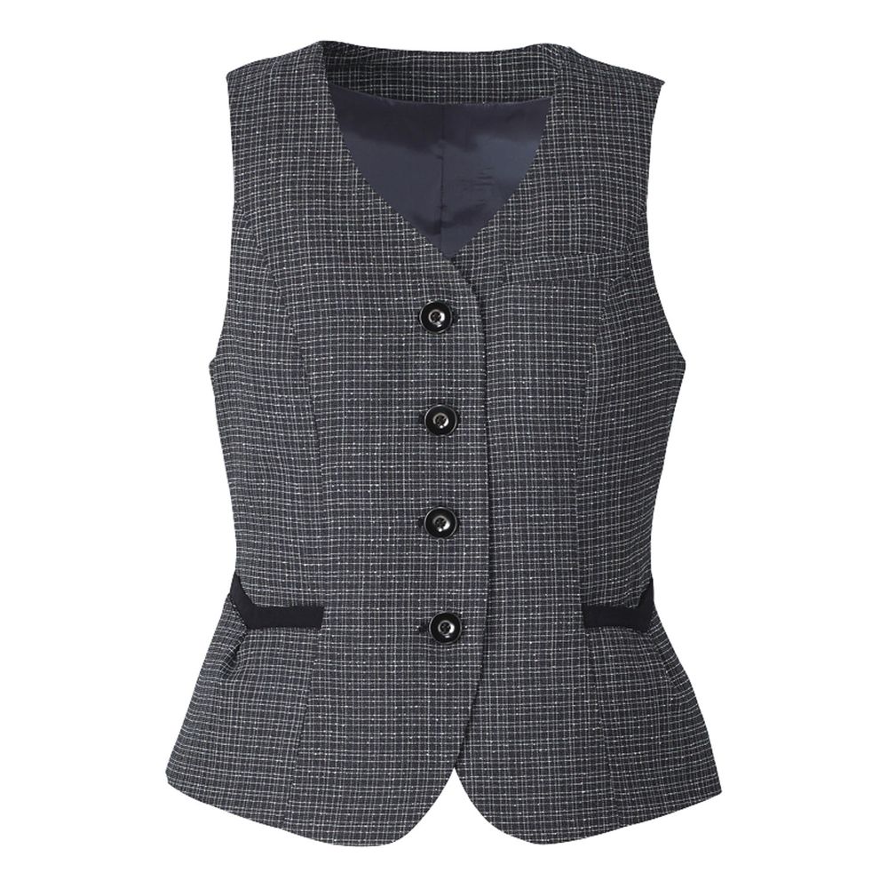 ベスト5号 EAV684（ブラックチェック） 24-8164-0201 松吉医療総合カタログ｜マツヨシ