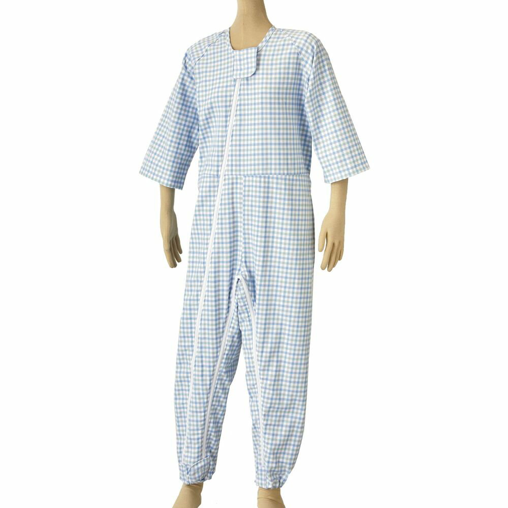 ツイルWファスナーII型ブルー 4100（M）ホックカバーツキ 24-8843-0101 松吉医療総合カタログ｜マツヨシ