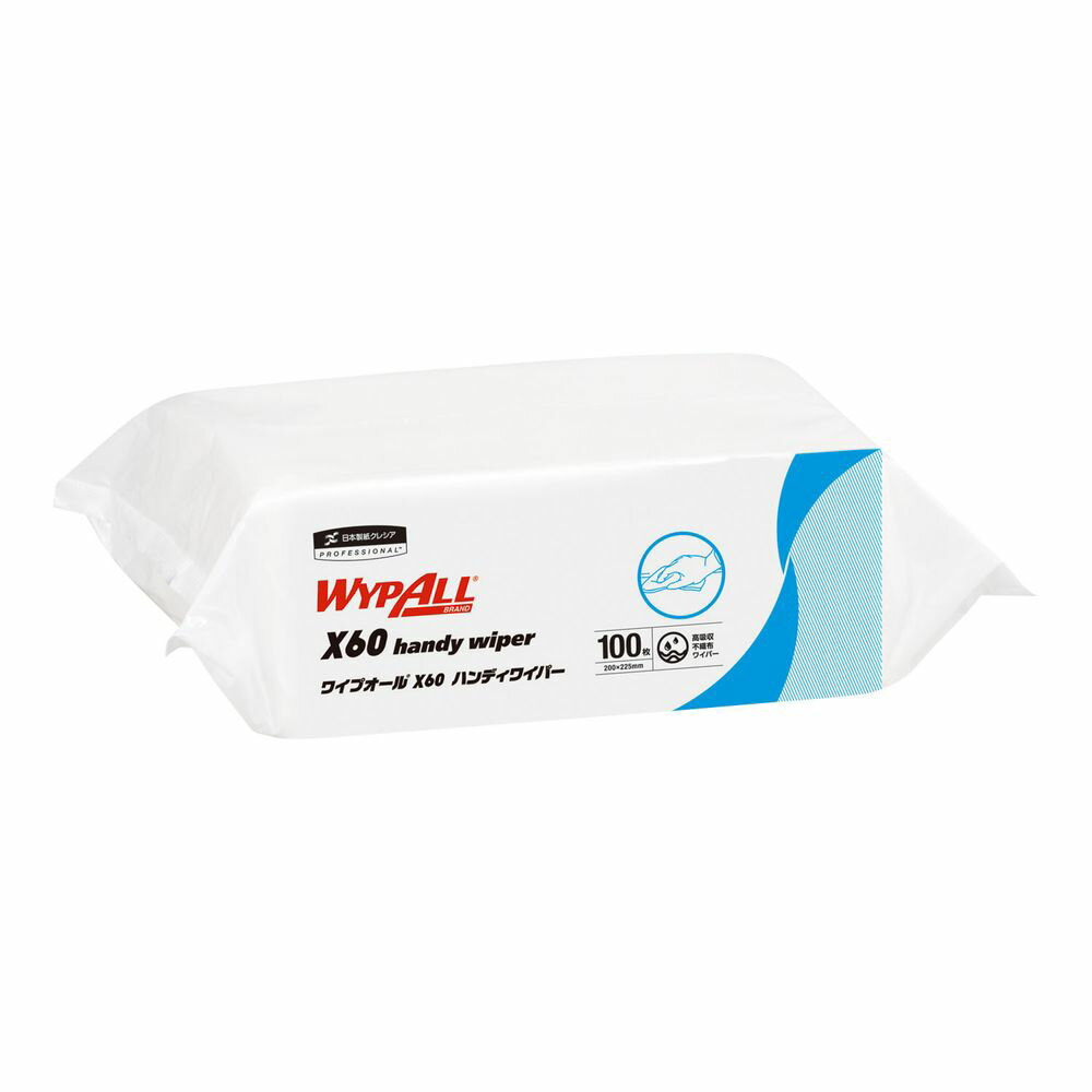 ワイプオールX60ハンディワイパー 60535（100マイX16パック） 24-8828-00 松吉医療総合カタログ｜マツ..