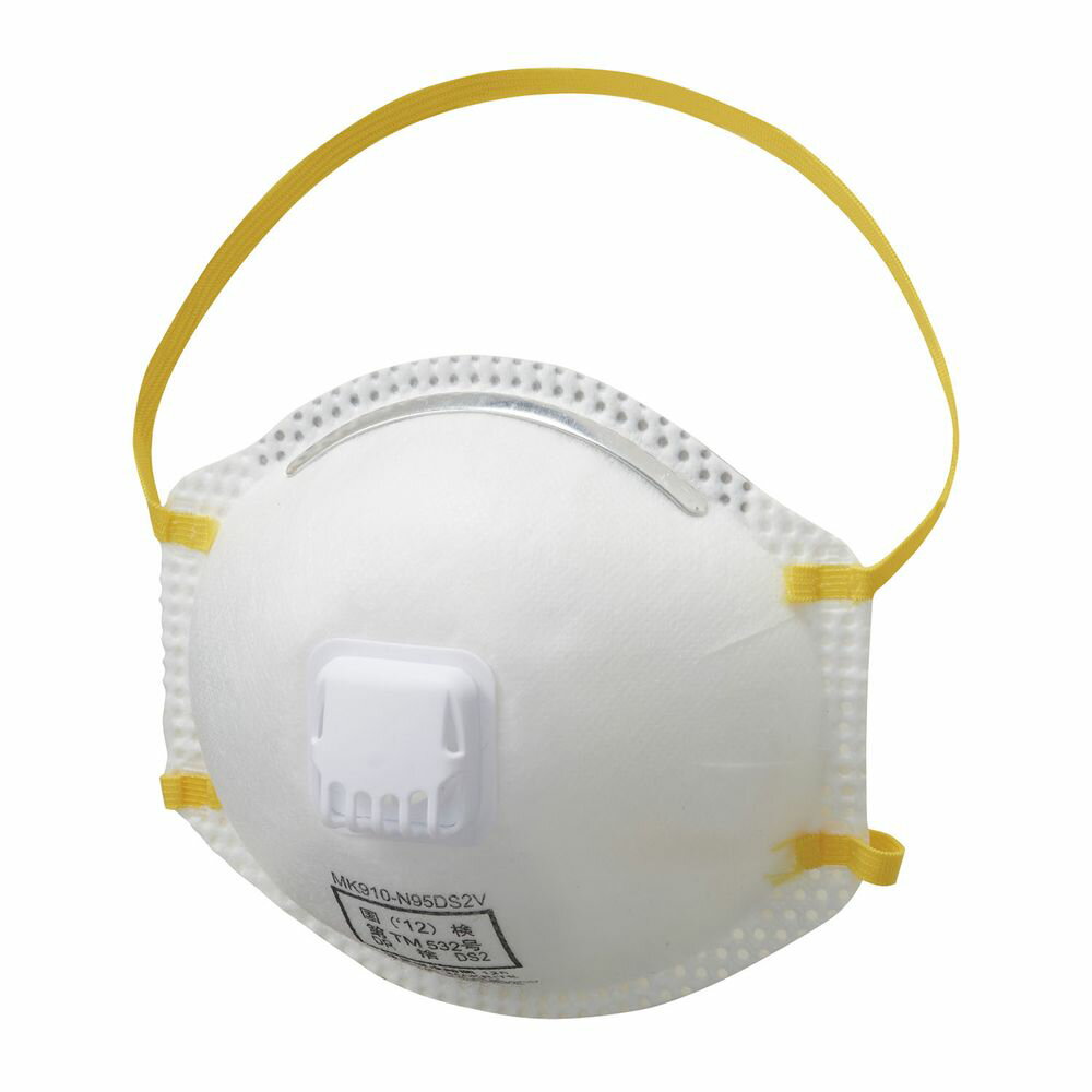 プロテクガードレスピレーターマスク 67822（バルブツキ）10マイイリ セット販売(12箱) 松吉医療総合カ..