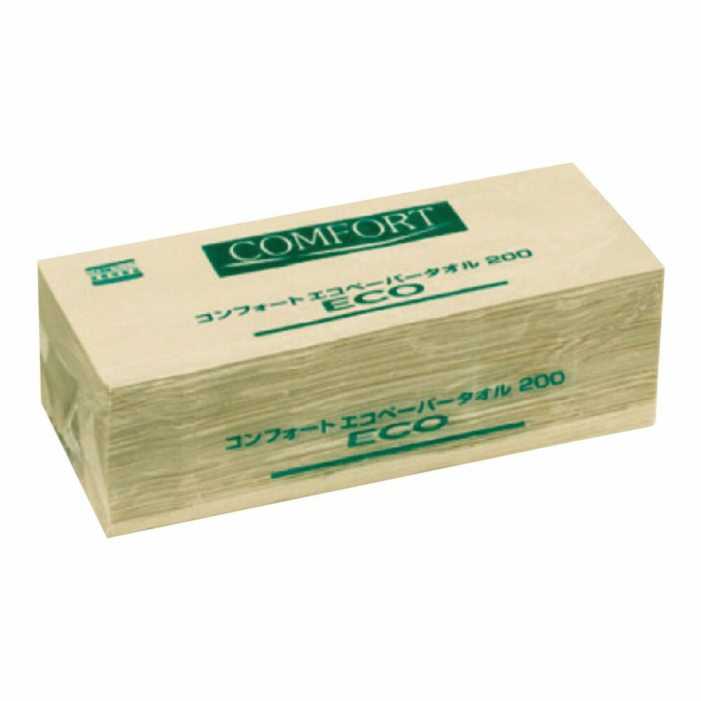 コンフォートエコペーパータオル200 37181（200マイX42パック） 24-8802-00 松吉医療総合カタログ｜マ..