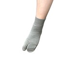 外反母趾対策くつ下 MKTB23(23.0-24.0CM) グレー(4)