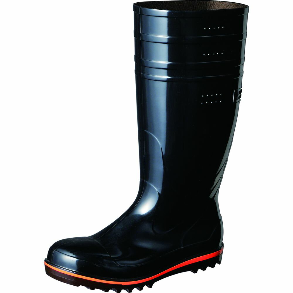 長靴（PVC製）ハイブリーダーガード HB-500(クロ) 26．5cm(4)