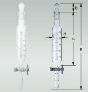 SPC分液ロート SPC15 目盛付 10mL 030270-1510