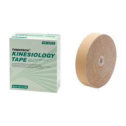 キネシオロジーテープ スポーツタイプ 3．75CMX32M 1カンイリ テーピングテープ 25-3117-03 トワテック