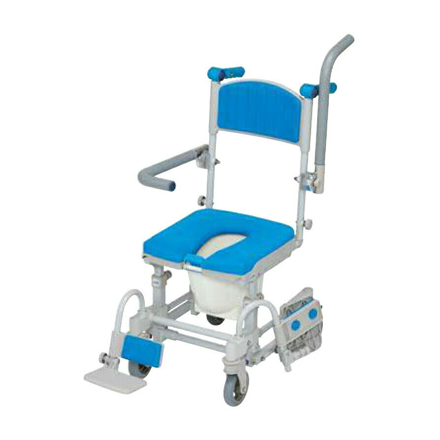 シャトレチェアLU U型バケツ付 STR6214 シャワーキャリー 25-3057-01 ウチヱ