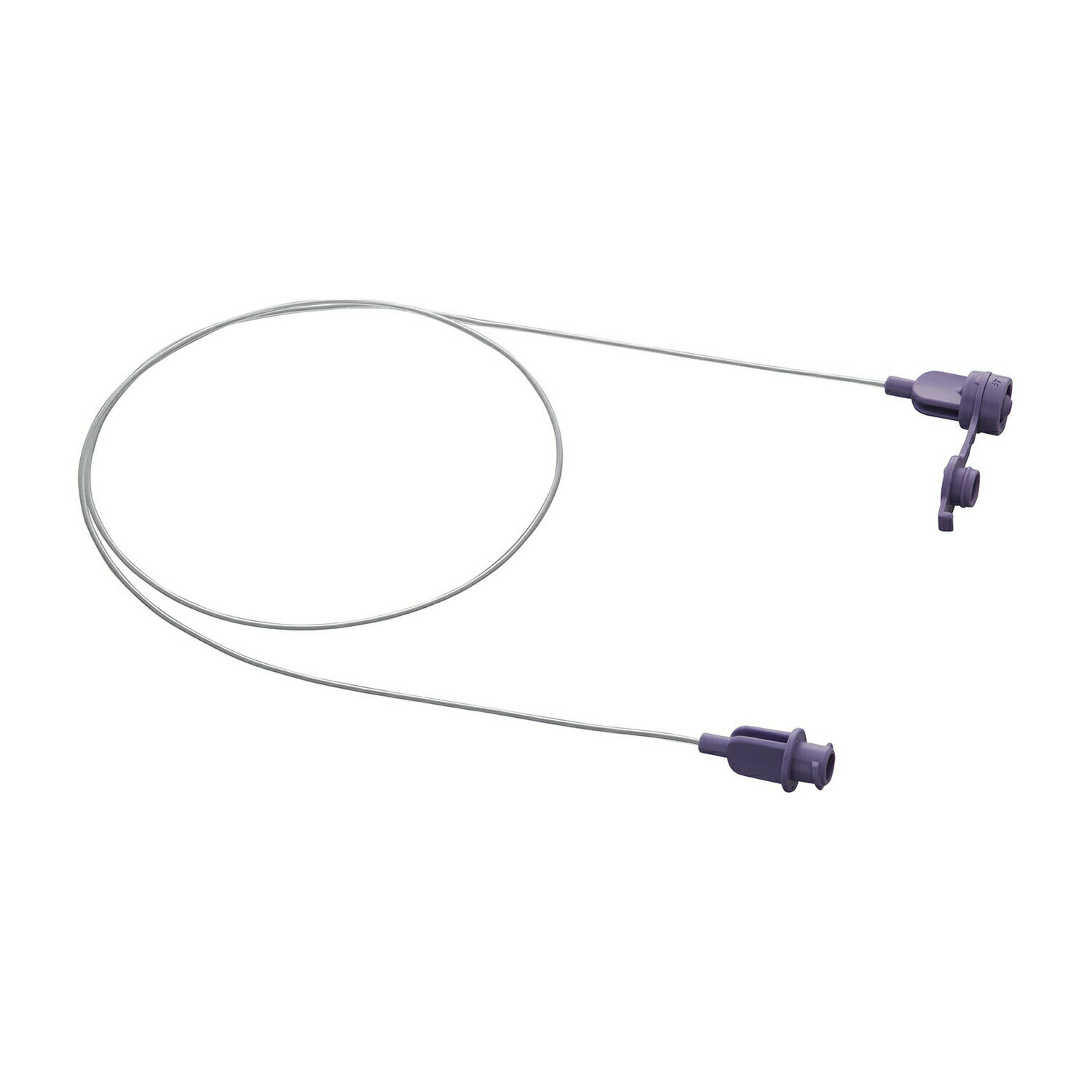 アトム延長用チューブGS 紫 43600 4FR／60CM 50ホン 栄養カテーテル 24-9425-07 アトムメディカル